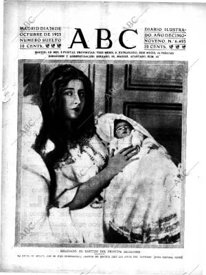 ABC MADRID 26-10-1923 página 1