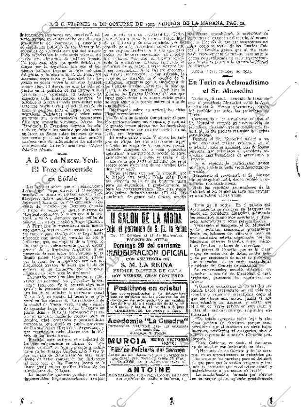 ABC MADRID 26-10-1923 página 22
