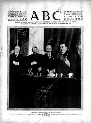 ABC MADRID 27-10-1923