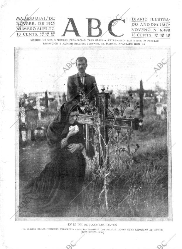 ABC MADRID 01-11-1923 página 1