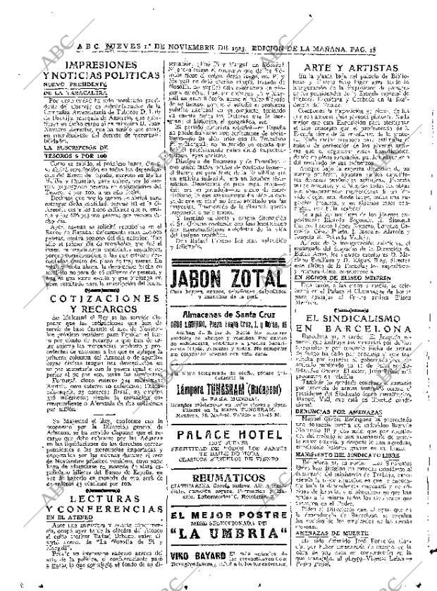 ABC MADRID 01-11-1923 página 18
