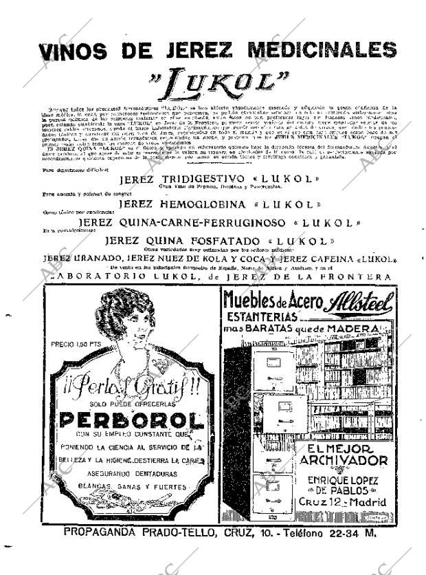 ABC MADRID 01-11-1923 página 2