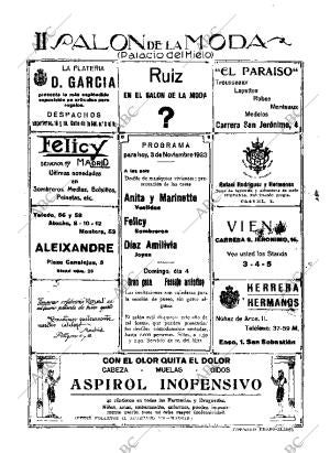 ABC MADRID 03-11-1923 página 16