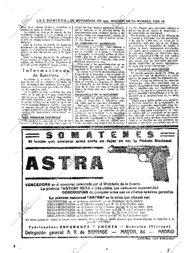 ABC MADRID 04-11-1923 página 18