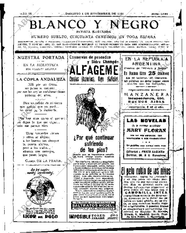 BLANCO Y NEGRO MADRID 04-11-1923 página 3