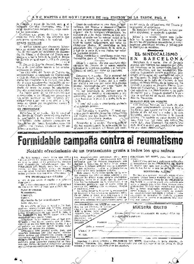 ABC MADRID 06-11-1923 página 8