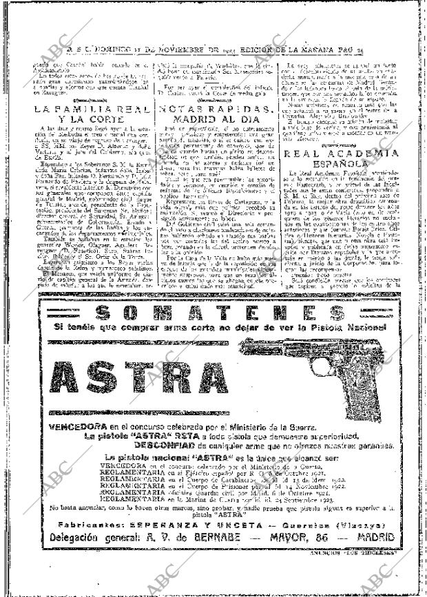 ABC MADRID 11-11-1923 página 24