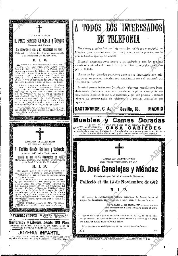 ABC MADRID 11-11-1923 página 43