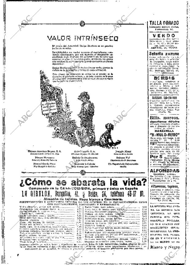 ABC MADRID 11-11-1923 página 46