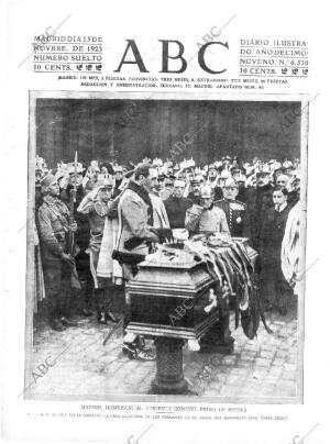 ABC MADRID 15-11-1923 página 1