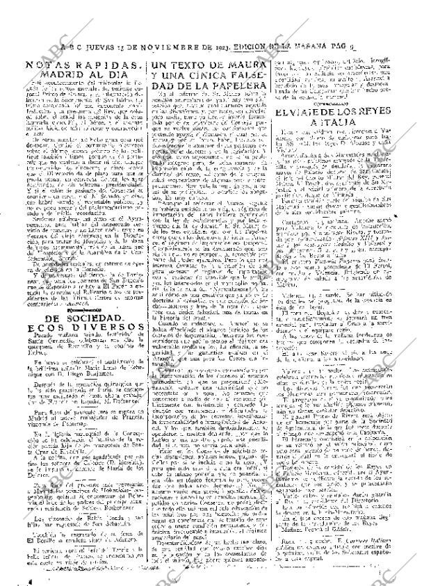 ABC MADRID 15-11-1923 página 9