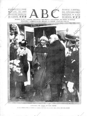 ABC MADRID 19-11-1923 página 1