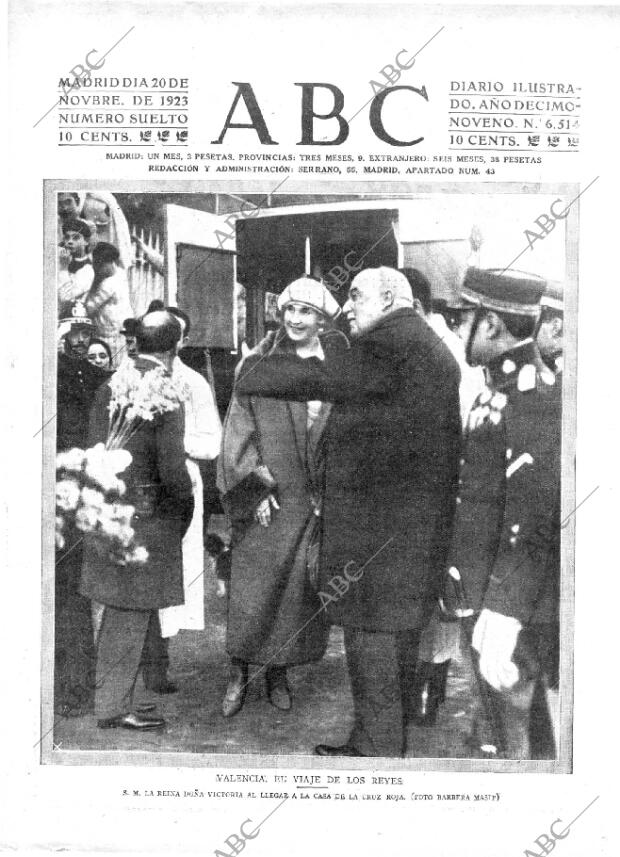 ABC MADRID 20-11-1923 página 1