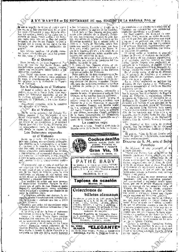 ABC MADRID 20-11-1923 página 10