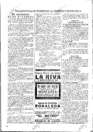ABC MADRID 20-11-1923 página 19