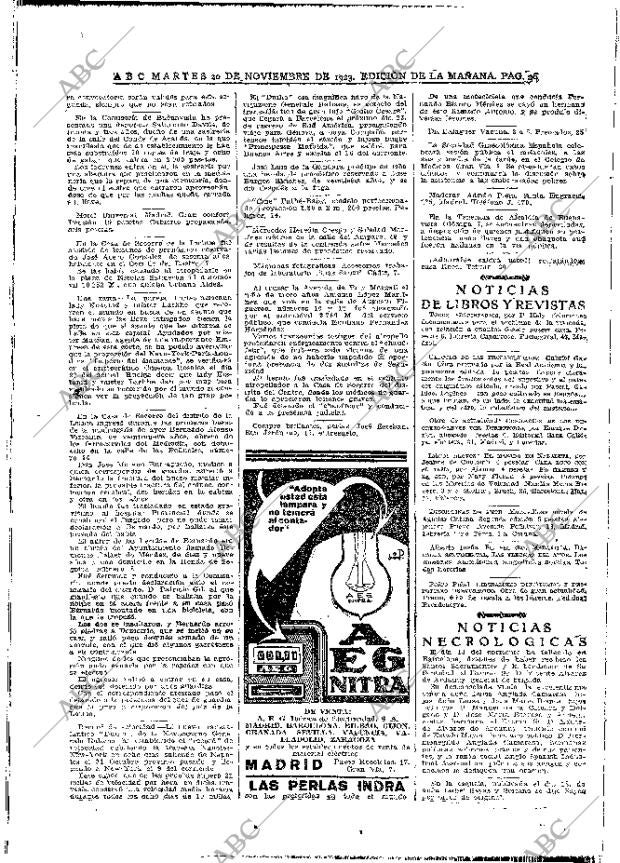 ABC MADRID 20-11-1923 página 26