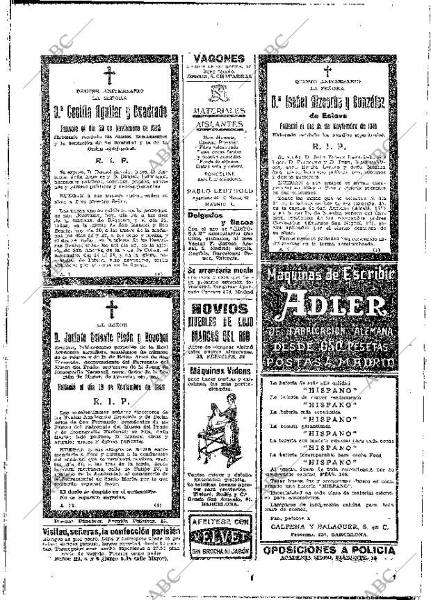 ABC MADRID 20-11-1923 página 34