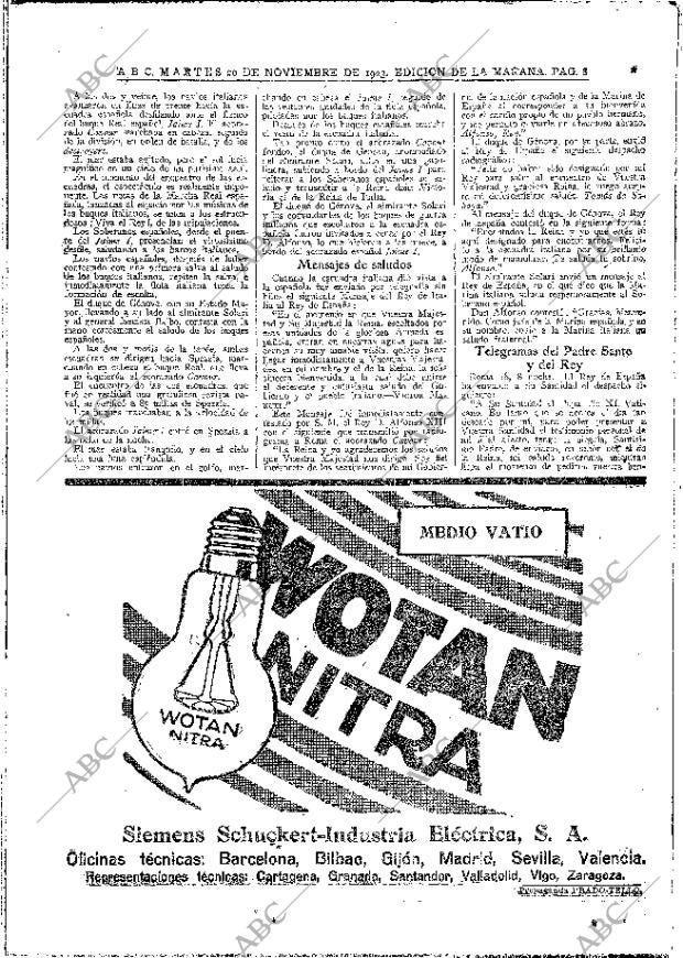 ABC MADRID 20-11-1923 página 8