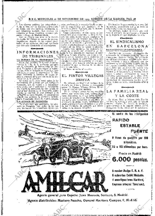 ABC MADRID 21-11-1923 página 18