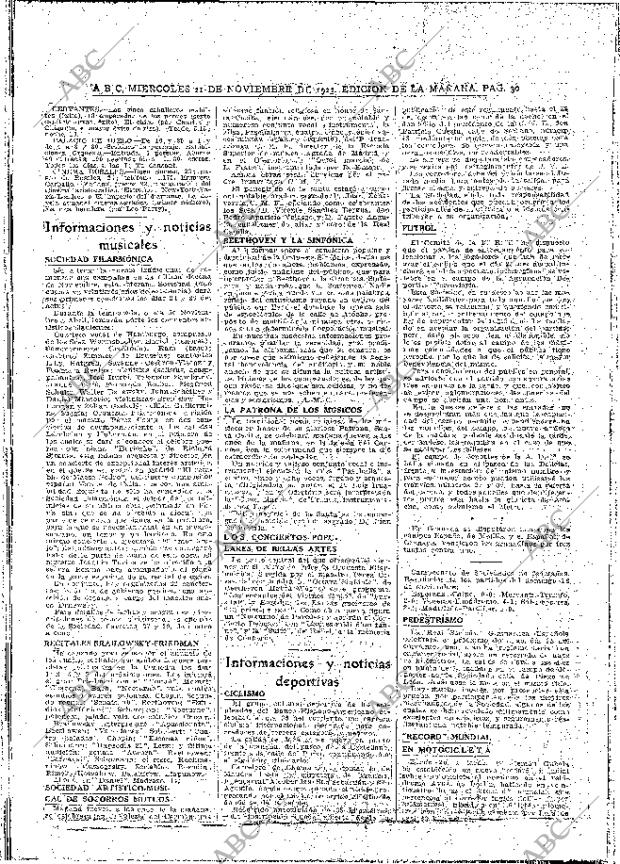 ABC MADRID 21-11-1923 página 30