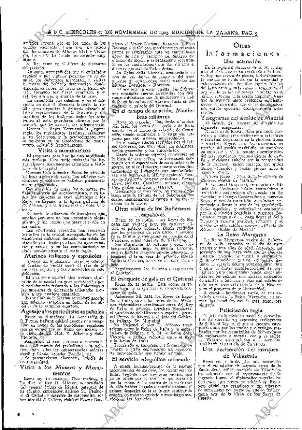 ABC MADRID 21-11-1923 página 9