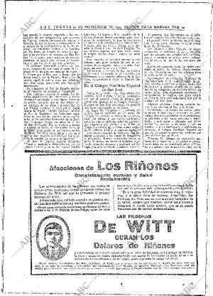 ABC MADRID 22-11-1923 página 10