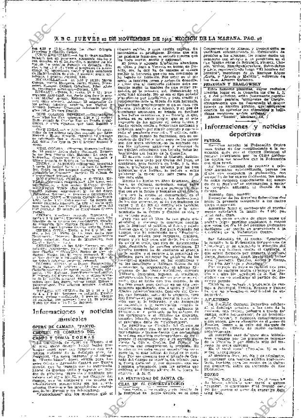ABC MADRID 22-11-1923 página 26