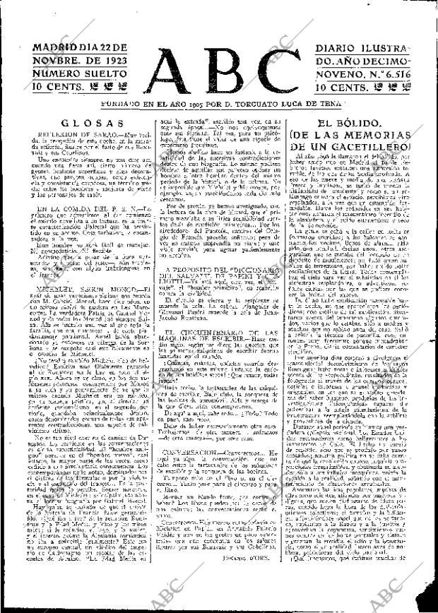ABC MADRID 22-11-1923 página 3