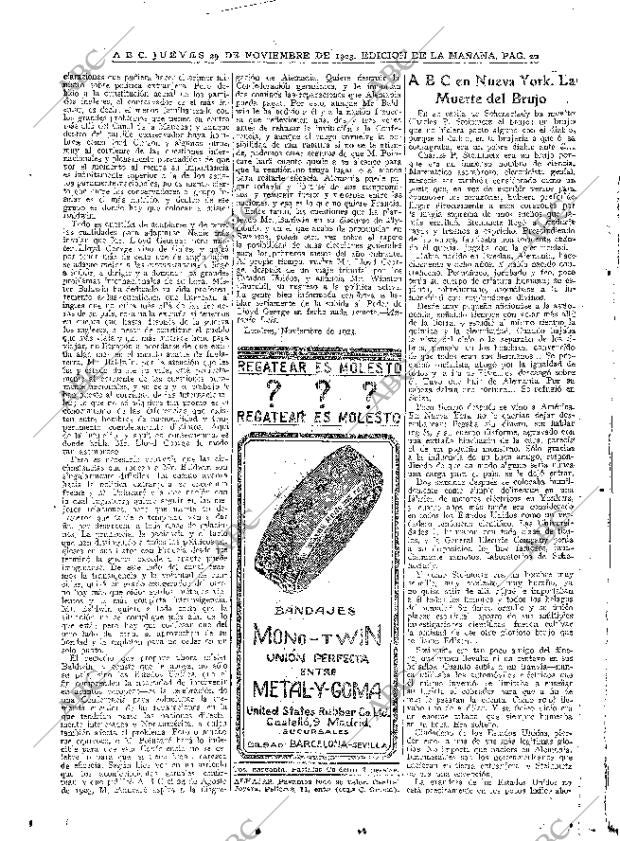 ABC MADRID 29-11-1923 página 20
