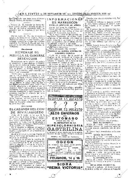 ABC MADRID 29-11-1923