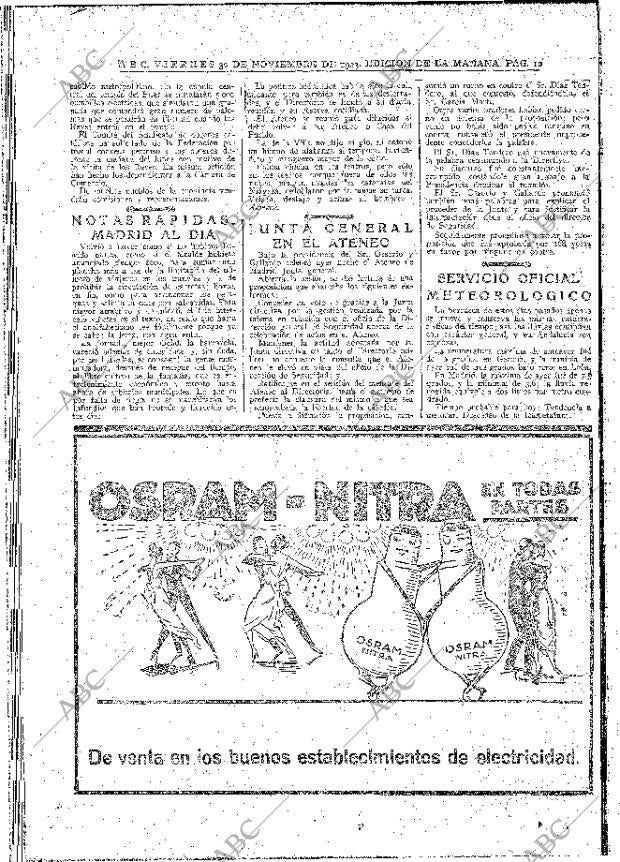 ABC MADRID 30-11-1923 página 10