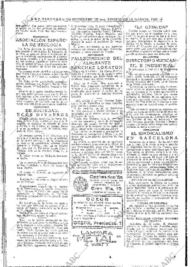 ABC MADRID 30-11-1923 página 18