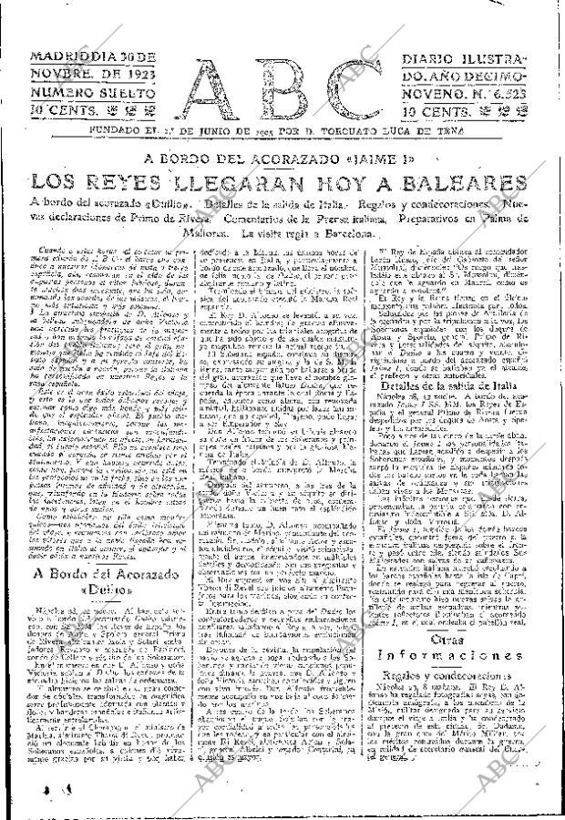 ABC MADRID 30-11-1923 página 7