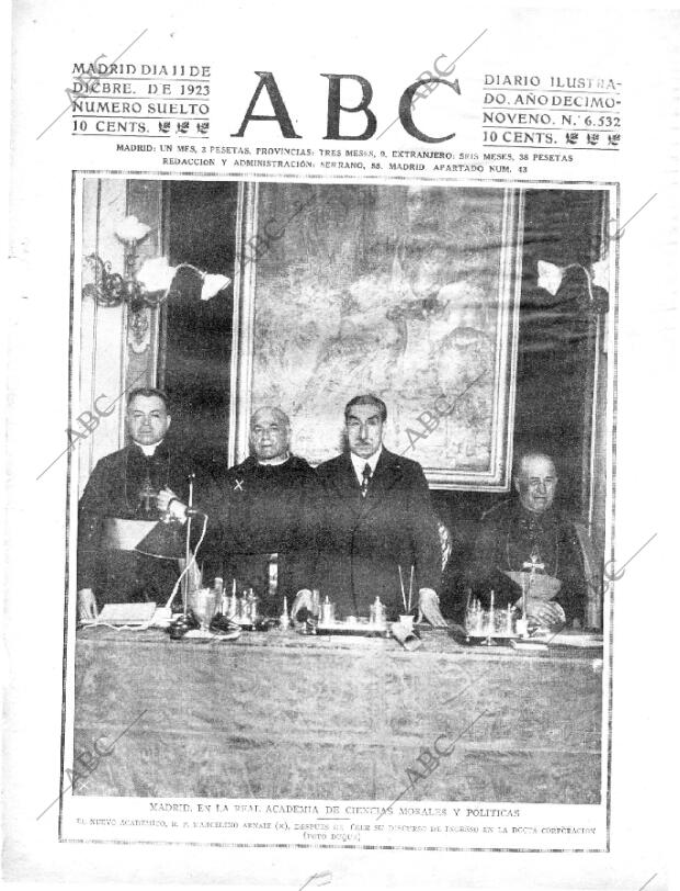 ABC MADRID 11-12-1923 página 1