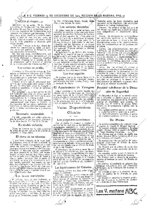 ABC MADRID 14-12-1923 página 11