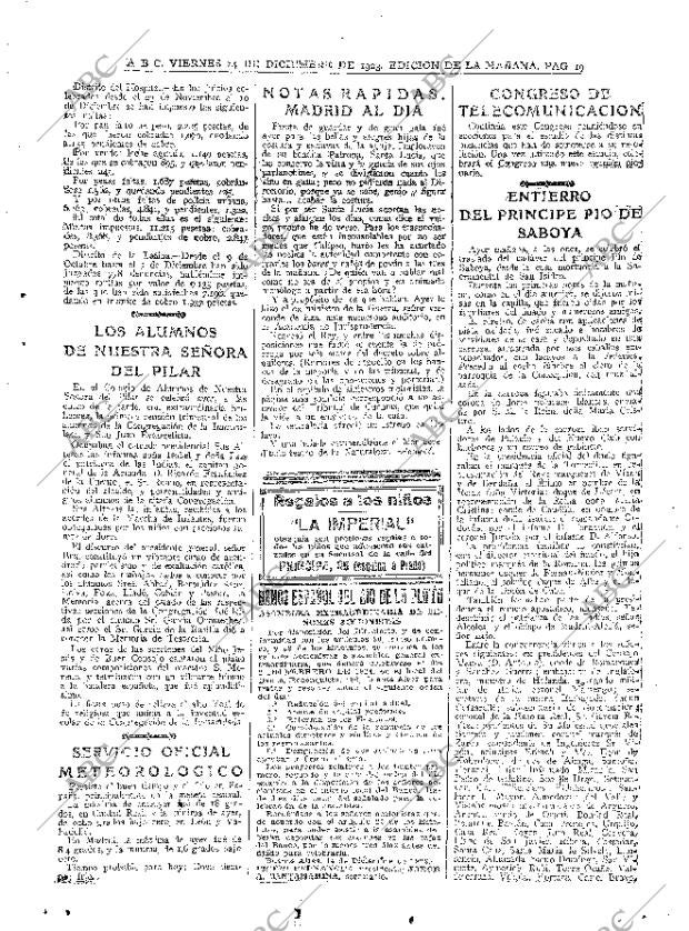 ABC MADRID 14-12-1923 página 19