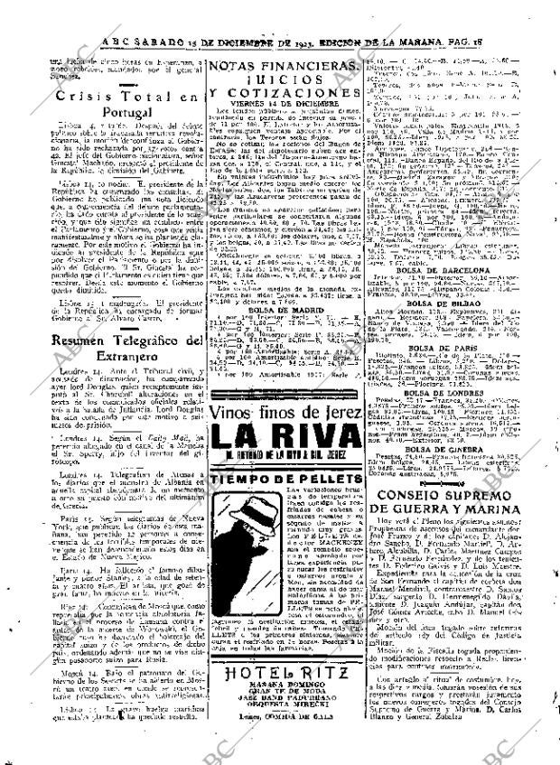 ABC MADRID 15-12-1923 página 16