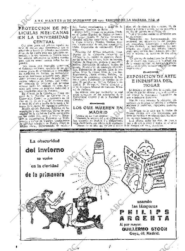 ABC MADRID 18-12-1923 página 18