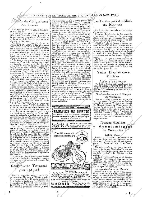 ABC MADRID 18-12-1923 página 9