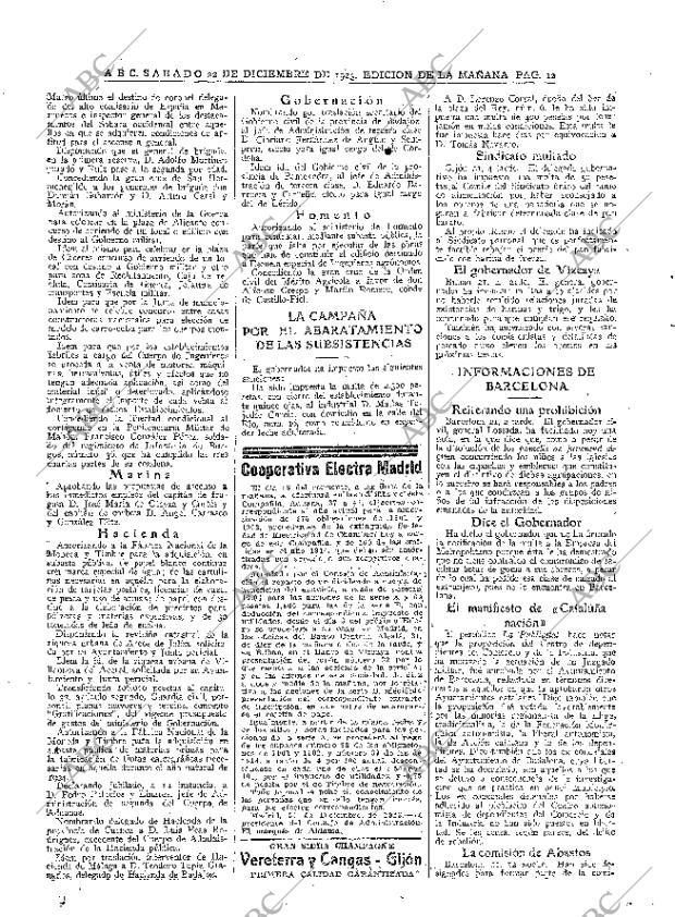 ABC MADRID 22-12-1923 página 12