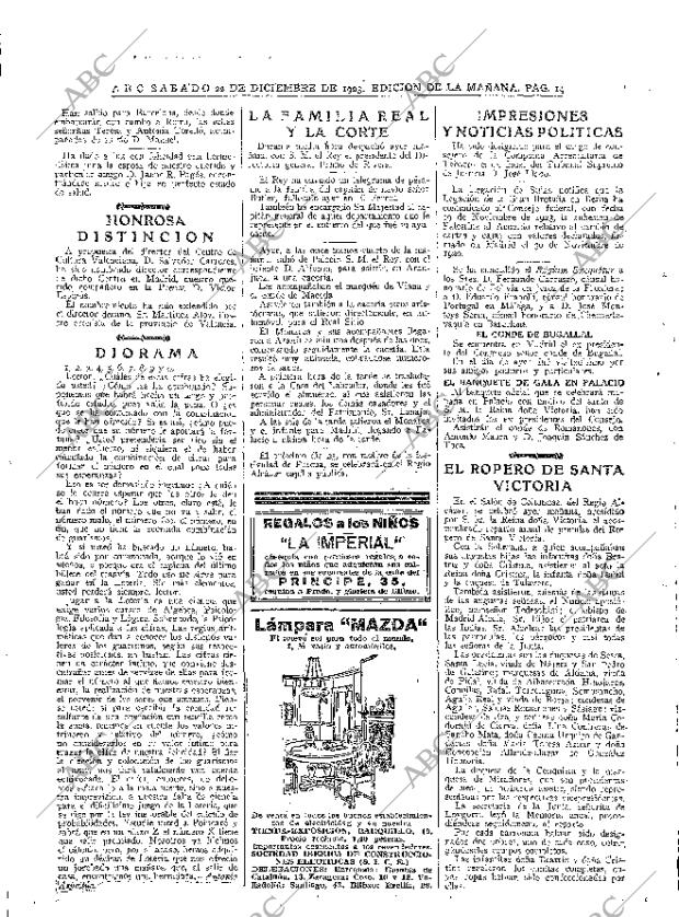 ABC MADRID 22-12-1923 página 14