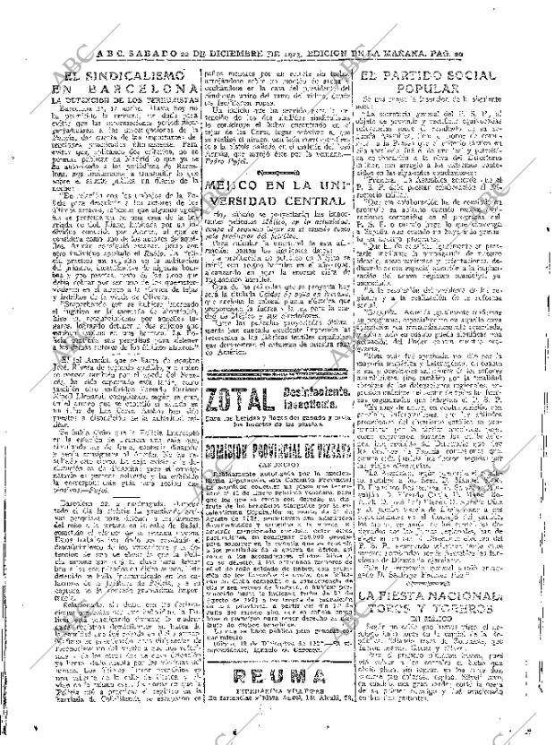 ABC MADRID 22-12-1923 página 20