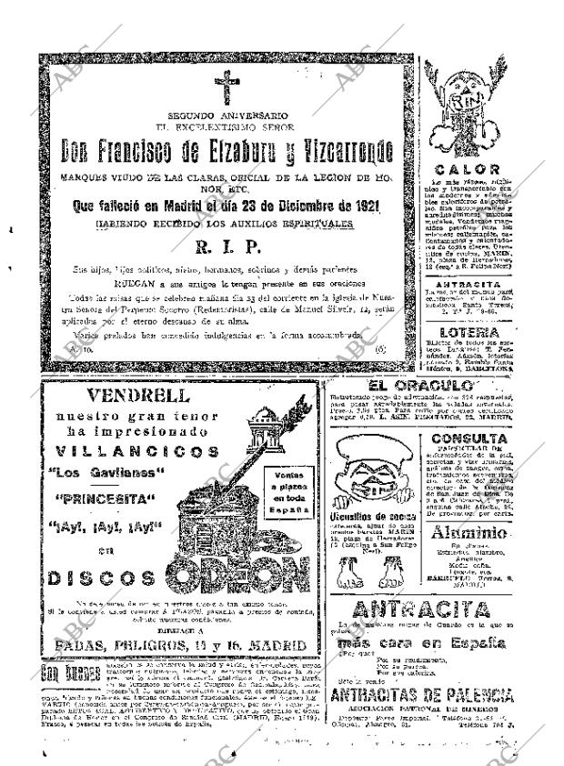 ABC MADRID 22-12-1923 página 33