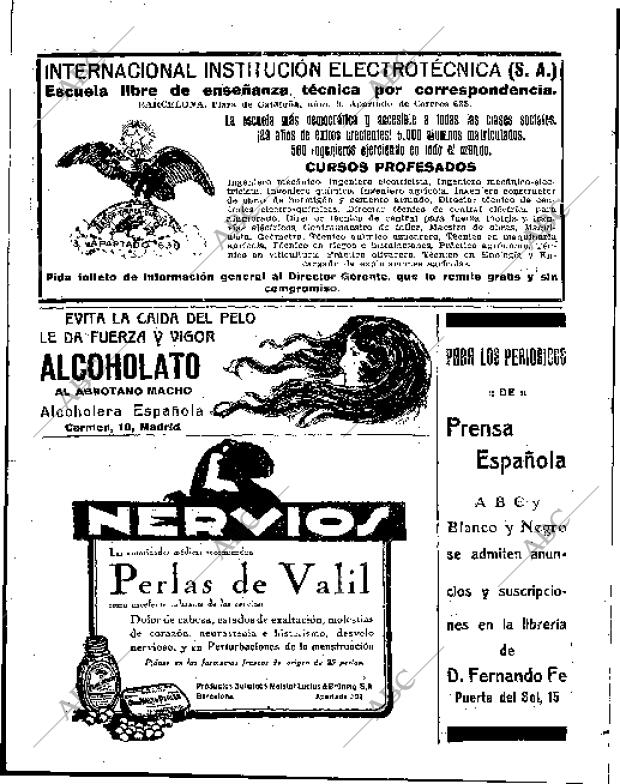 BLANCO Y NEGRO MADRID 23-12-1923 página 4