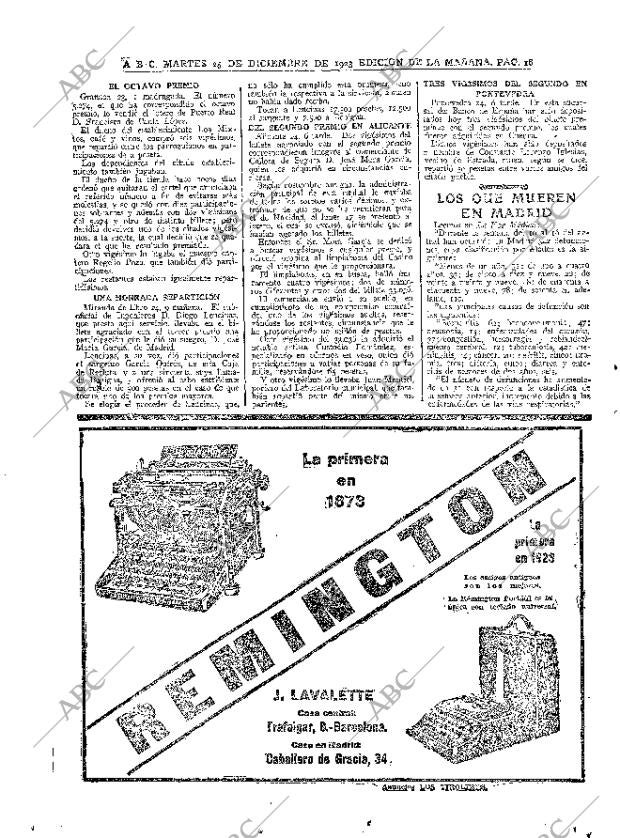 ABC MADRID 25-12-1923 página 18