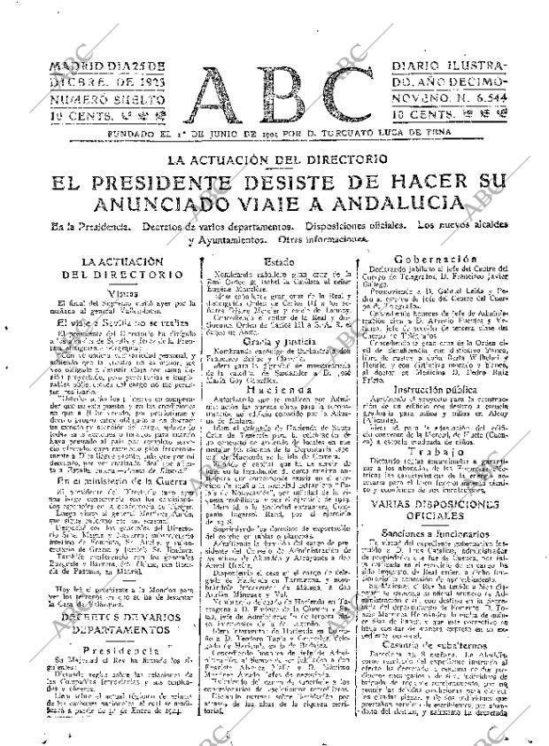 ABC MADRID 25-12-1923 página 7