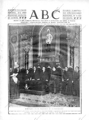 ABC MADRID 26-12-1923