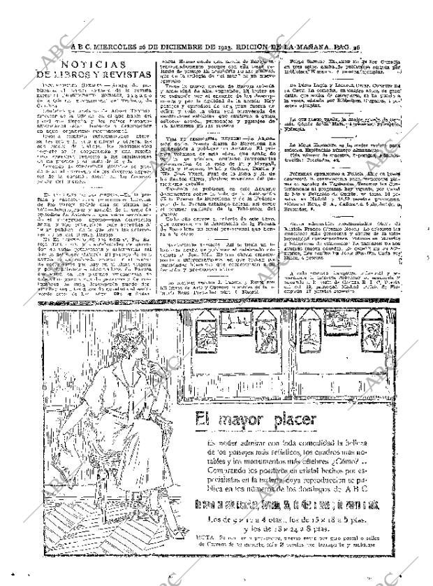 ABC MADRID 26-12-1923 página 26