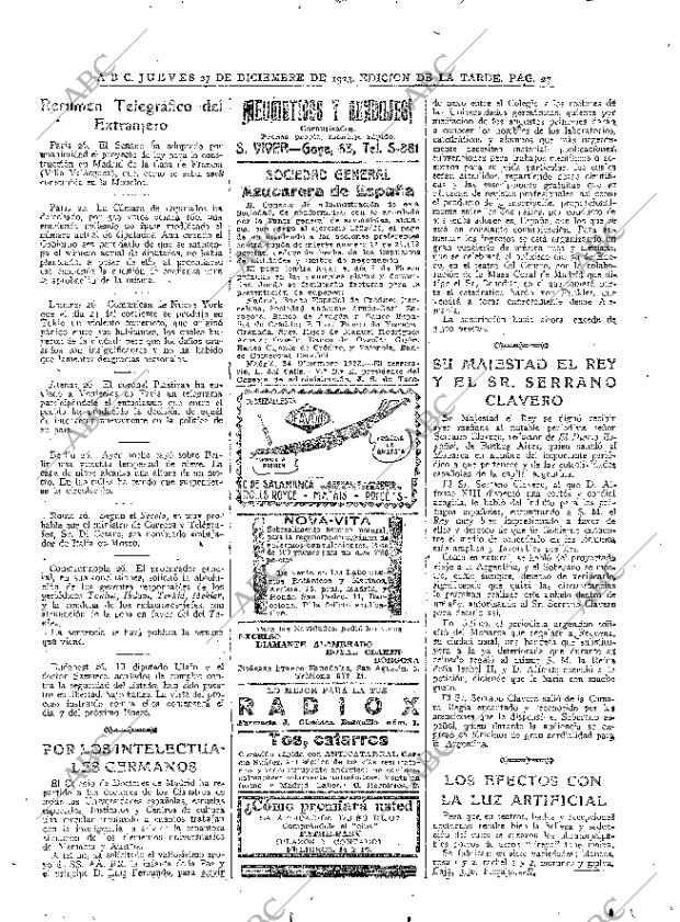 ABC MADRID 27-12-1923 página 27