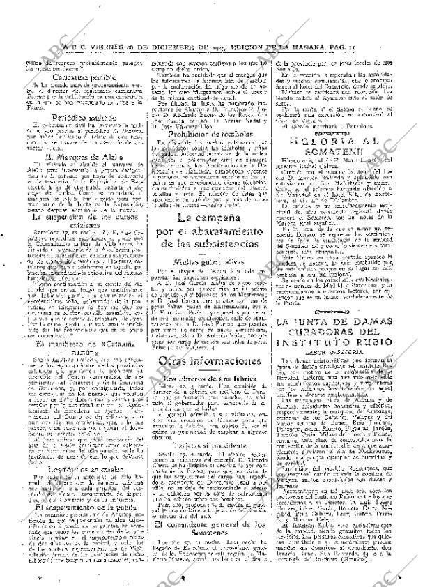 ABC MADRID 28-12-1923 página 11